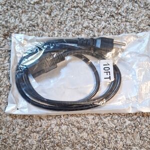 10ft Black Power Cable